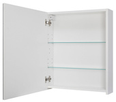 Astor Szafka Z Lustrem 50 cm Ida Biały Połysk