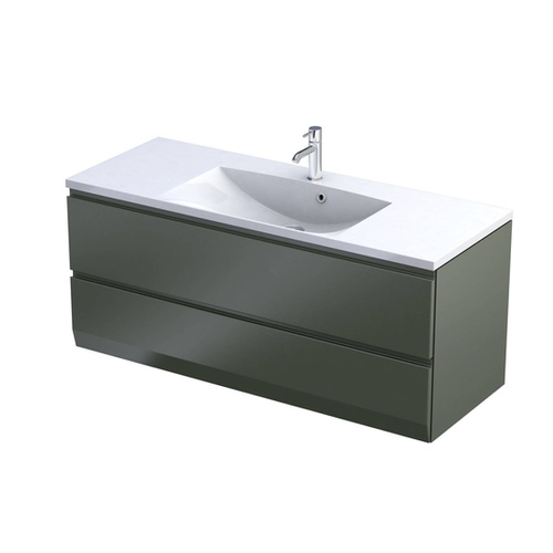 Oristo Szafka z Umywalką BRYLANT UNI 120 cm Zielony