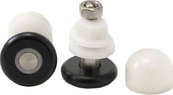 Rolki pojedyncze do szyb 6 mm - FI 27 mm