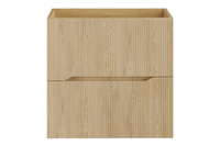 Zestaw Szafka Pod Umywalkę z Blatem 60 cm i Słupek Wysoki Nordic Cremona