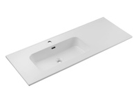 Umywalka Meblowa Ceramiczna 120 cm Lewa GO 2 120CM L DP E-8095-120L Biały Połysk