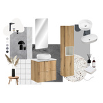 Blat Łazienkowy 80 cm NOVA OAK