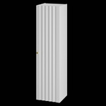 AQUA-03 - Słupek Wysoki 1-drzwiowy 130cm Biały Mat