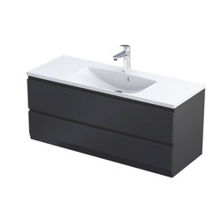 Oristo BRYLANT UNI Szafka podumywalkowa 120 cm czarny mat