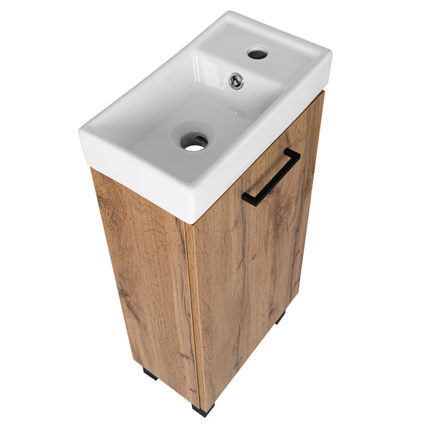 Astor Zestaw Lupo Wotan 40 cm Szafka z Umywalką Dąb Wotan