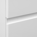 Astor Zestaw Reno 60 cm Szafka z Umywalką 2S Biały Połysk