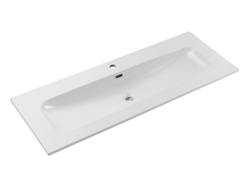 Umywalka Meblowa Ceramiczna 120 cm FLY 120 E-8073-120 Biały Połysk