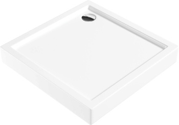 Brodzik akrylowy kwadratowy 90 cm Jasmin Plus