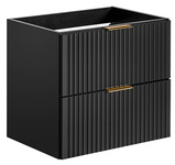 Szafka pod Umywalkę 60 cm 2S ADEL BLACK