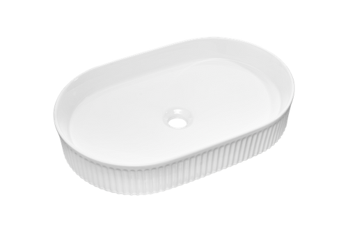 Umywalka Nablatowa Ceramiczna BEYOND 5 WHITE E-6564 Biały Mat