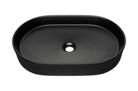 Umywalka Nablatowa Ceramiczna BEYOND 3 BLACK E-6531 Czarny Mat