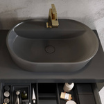 Elita Korek Umywalkowy Klik-Klak Antracyt Mat