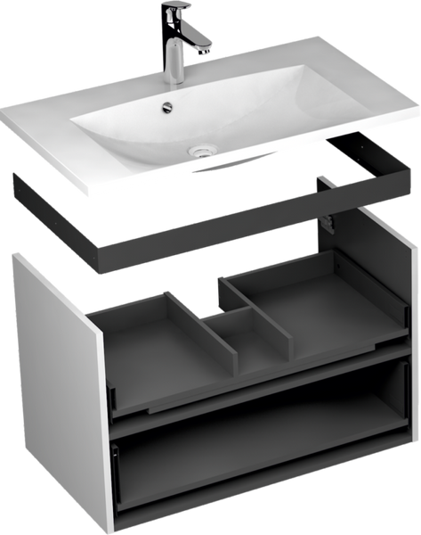 Oristo Szafka pod umywalkę MONTEBIANCO 60 cm piaskowa