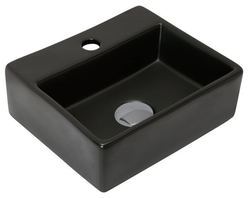 Astor Umywalka Nablatowa Ceramiczna Paros Czarna