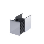 Oristo Szafka Niska z Koszem ETNA UNI 40 cm Biały