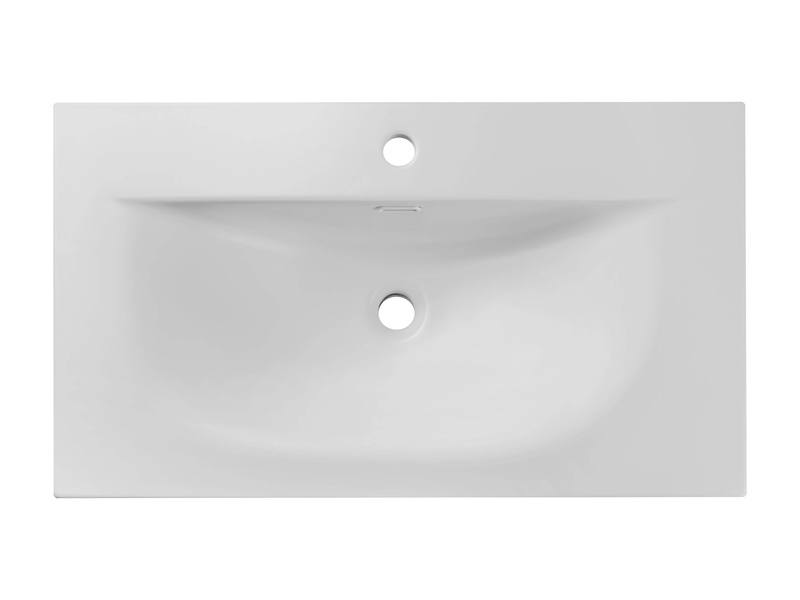 Umywalka Meblowa Ceramiczna 80 cm SKY 1 80 DP MATT WHITE E-8099-80 Biały Mat