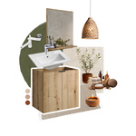 Blat Łazienkowy 160 cm NOVA OAK