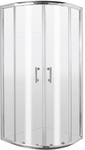Kabina prysznicowa półokrągła 80x80 cm Jasmin Plus