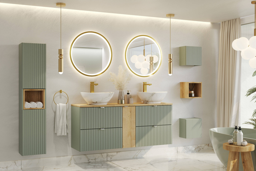 Słupek Wysoki 30 cm LINE REED GREEN