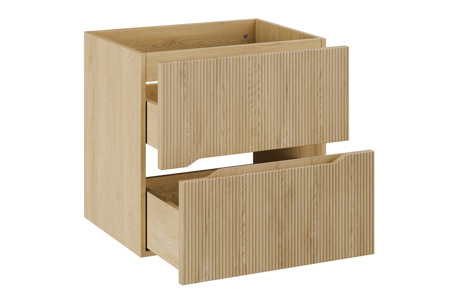 Szafka Pod Umywalkę 60 cm 2 Szuflady Nordic Cremona