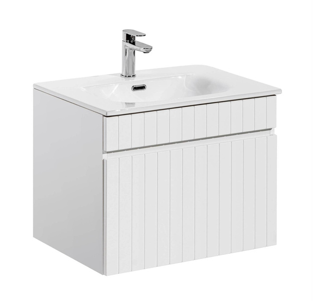 Szafka ICONIC WHITE 60 cm z Umywalką Sky