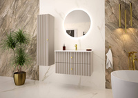 AQUA-03 - Słupek Wysoki 1-drzwiowy 130cm Kaszmir