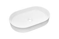 Umywalka Nablatowa Ceramiczna BEYOND 5 WHITE E-6564 Biały Mat