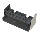 Oristo Szafka pod umywalkę 60 cm SIENA czarny mat