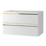 ESPERO-01 - Szafka Pod Umywalkę 2S 80cm Biały Mat