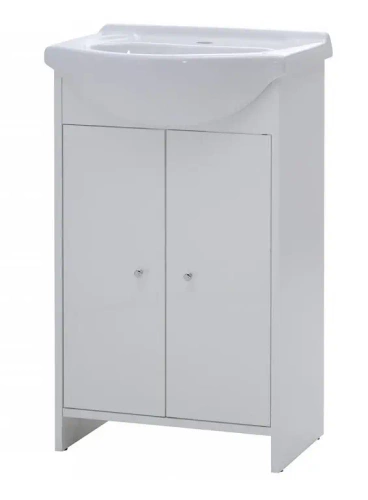 Astor Szafka Z Umywalką 50 cm Zes Biały Mat