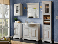 Drewniana szafka z umywalką 85cm Romantic