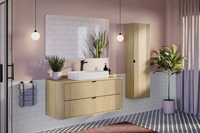 Blat Łazienkowy 100 cm Ovalia Cremona