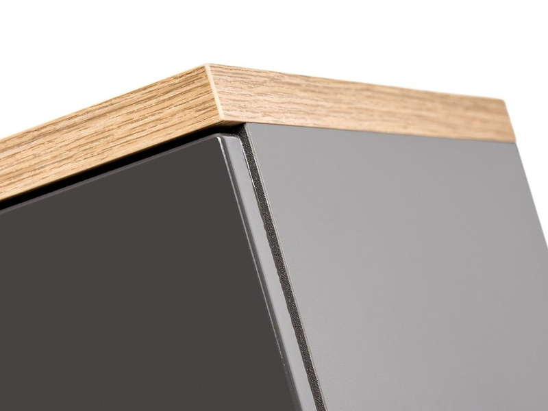 Szafka górna Bali szary połysk