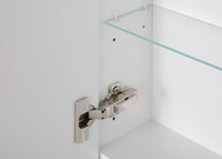 Astor Szafka Z Lustrem 60 cm Bruno Biały Połysk