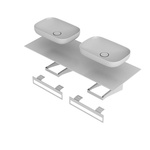 Oristo Reling 45 cm piaskowy mat