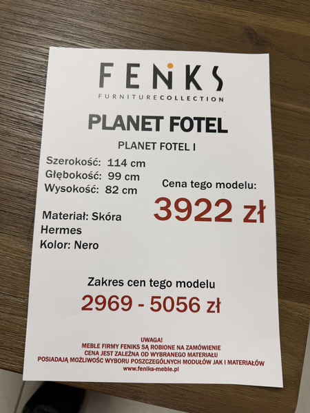 Feniks Skórzany Fotel Planet 1 _05