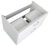 Astor Szafka Z Umywalką Toscania 80 cm Biały Połysk Biały Mat