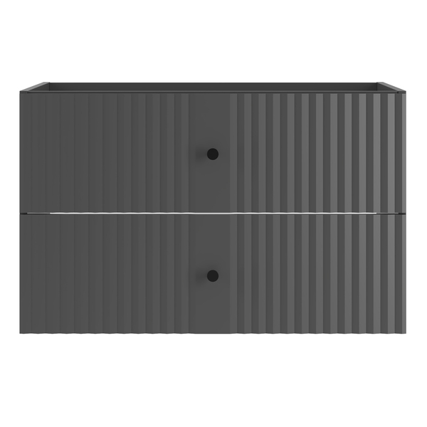 XILO-01 - Szafka Pod Umywalkę 2S 80cm Szary Mat