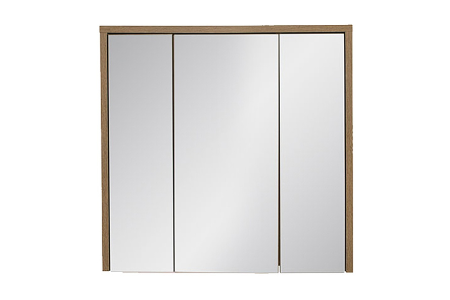 Szafka z Lustrem 80 cm 3 Drzwi